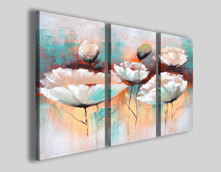 Quadri moderni fiori art 55 stampe su tela canvas - 30ArtGallery