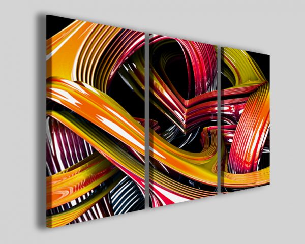 Quadro Plastic colors abstract